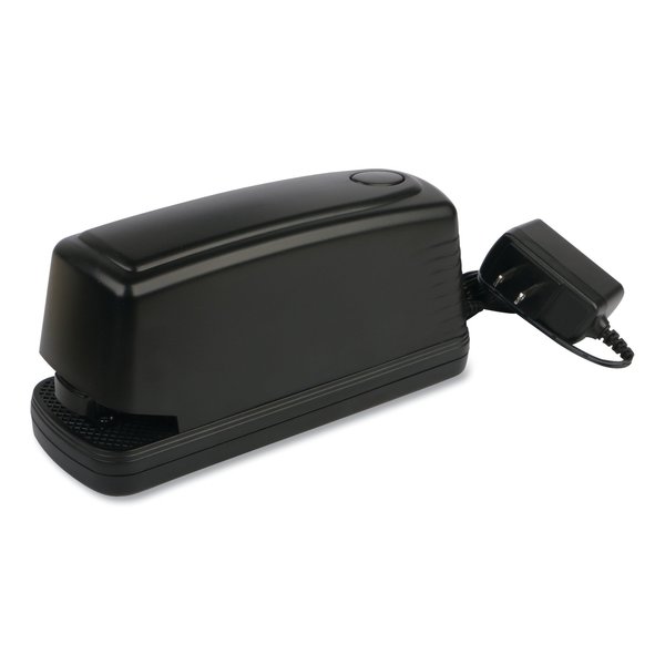 Universal Electric Stapler w/Staple Channel Release Button, 30-Sheet Cap, Black RS-9001